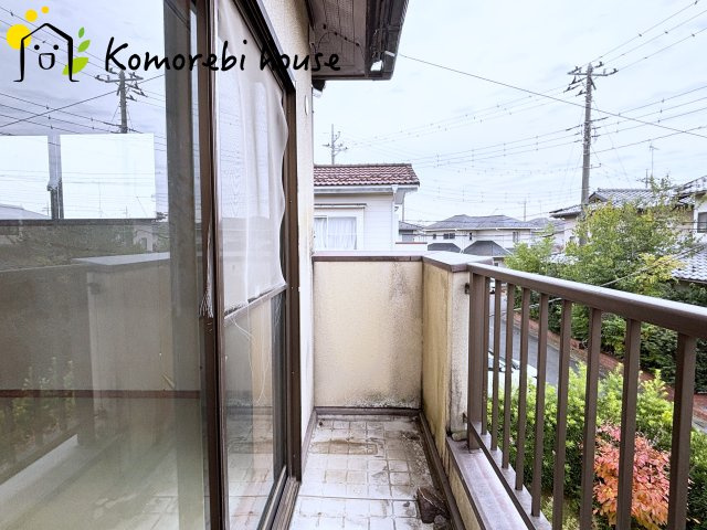 比企郡川島町八幡1丁目　中古一戸建てのバルコニー|バルコニーです