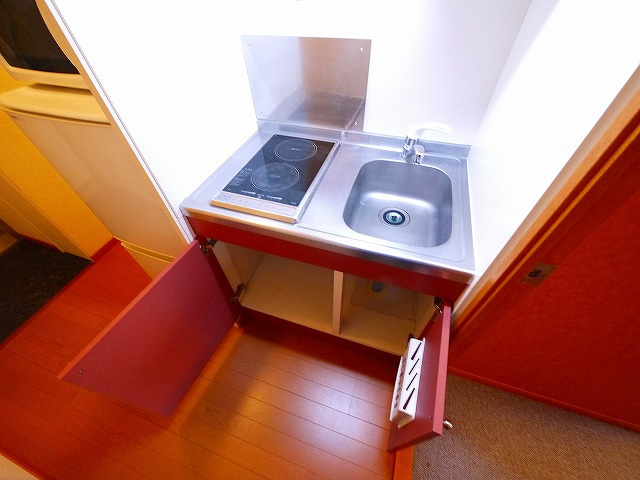 レオパレスバンビーノのキッチン|使いやすいキッチンです