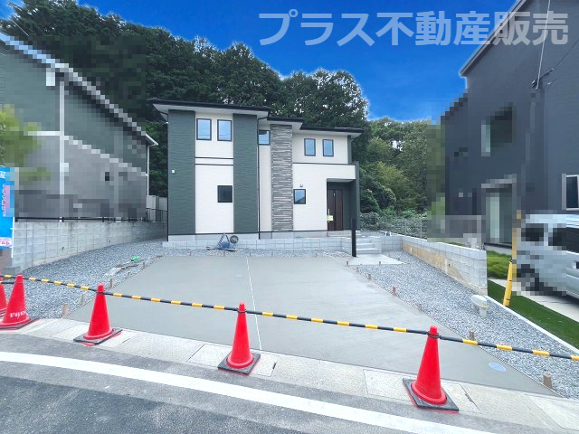 【外観】 | 糟屋郡篠栗町中央6丁目3期　1号棟（全1棟）【仲介手数料無料・0円】 | 完成しました。物件内部もご見学頂けます。プラス不動産販売にお任せ下さい。