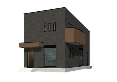 サンコート　嘉麻市鴨生の外観パース| 