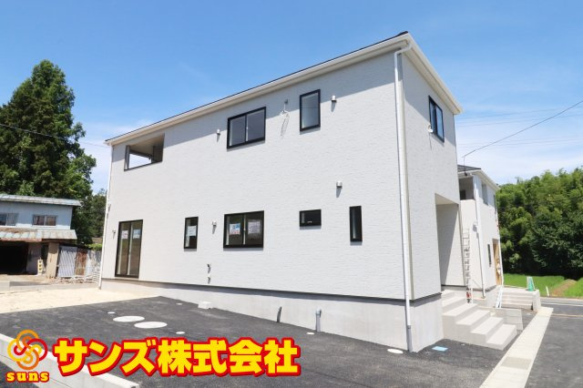 本宮市青田字中森　　　8号棟　　　五百川小学校、本宮第２中学区の外観|南東側から見た外観♪