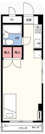 メゾンドオールの間取り