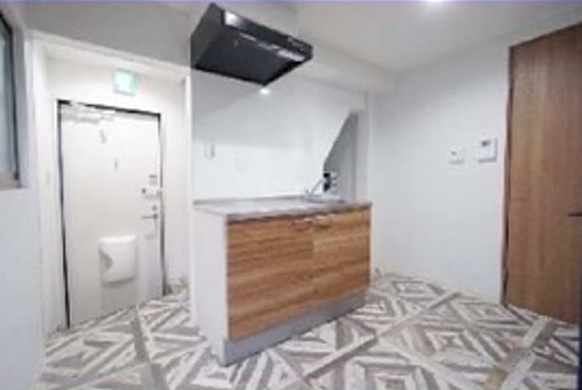 西九条2丁目テラスハウス　民泊可の独立洗面台