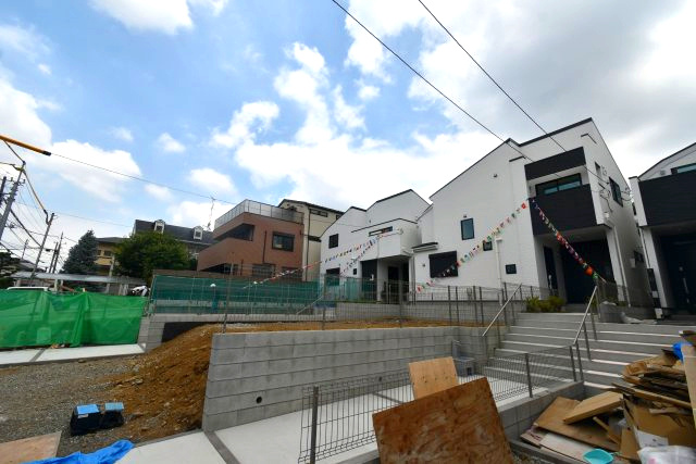 高井戸西1丁目・新築戸建・4号棟の外観