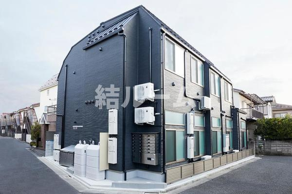 練馬区小竹町１丁目のアパートの外観