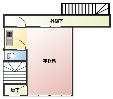 坂本ビルの間取り