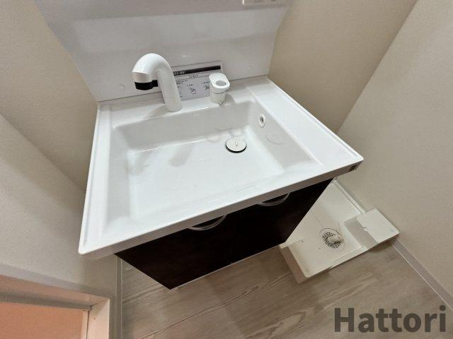 アクアラフォレ豊中の洗面所