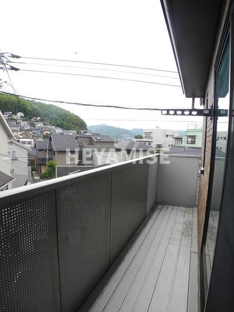 ネクストウェルネスのバルコニー|1階はテラスです
※同間取りの別の階のお部屋の画像です※