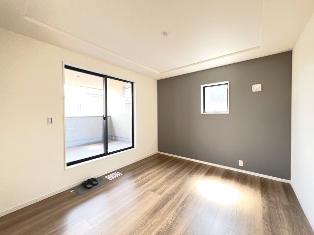 碧南市沢渡町　新築分譲　5号棟の洋室|8.0帖洋室