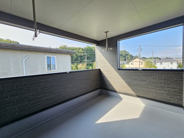 瑞浪市学園台第２のバルコニー