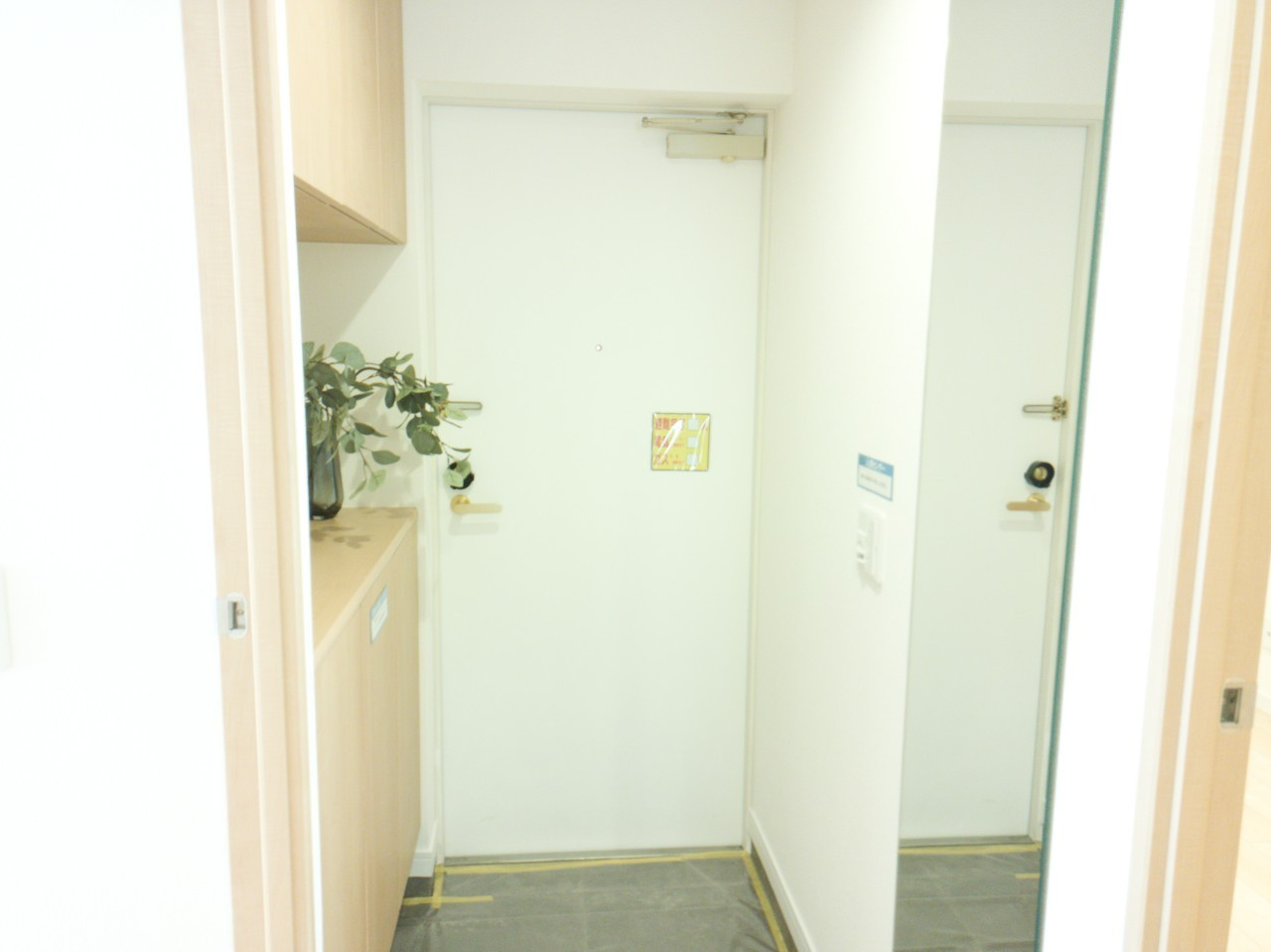 東急クリエール川口戸塚の玄関