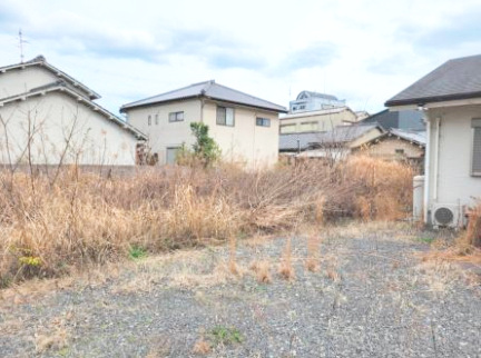 北巣本町　貸土地の外観