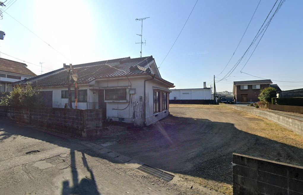 都城市下長飯町の売地の外観