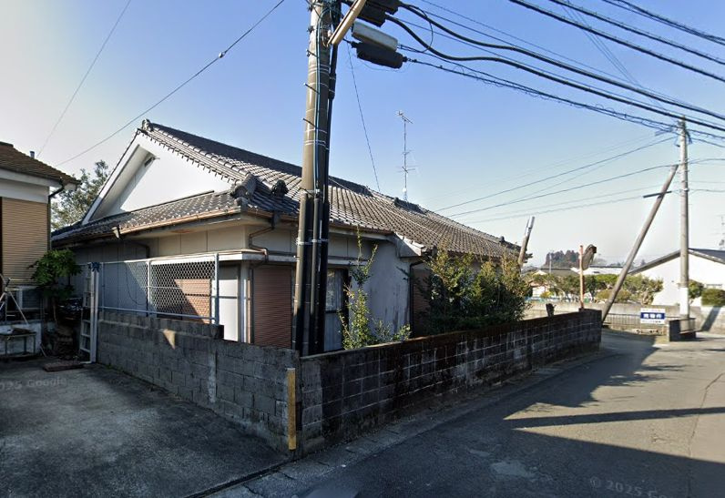 都城市下長飯町の売地の外観