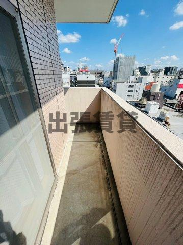 仲介手数料0！！アーバンフラッツ新栄のバルコニー
