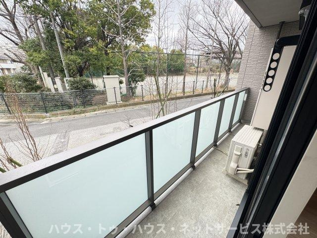 フォンターナYUのバルコニー