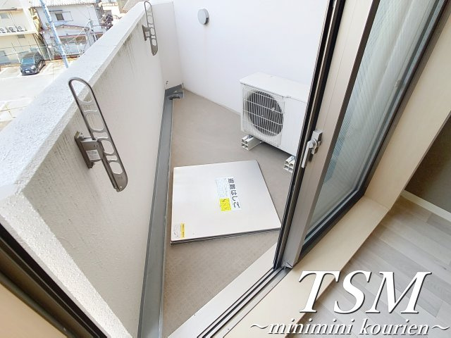 アンリシールⅢのバルコニー