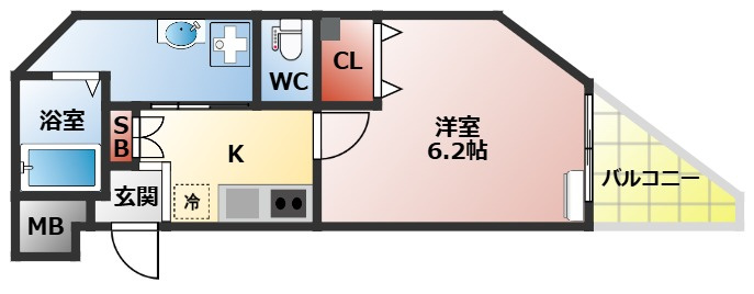 アンリシールⅢの間取り
