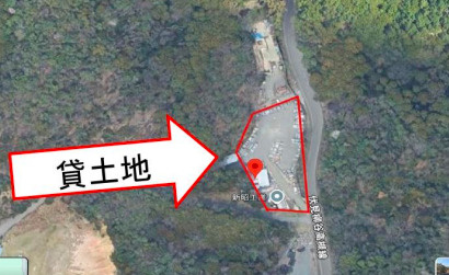高槻市大字川久保　貸土地の間取り