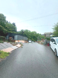 高槻市大字川久保　貸土地の外観