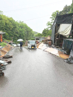 高槻市大字川久保　貸土地の外観