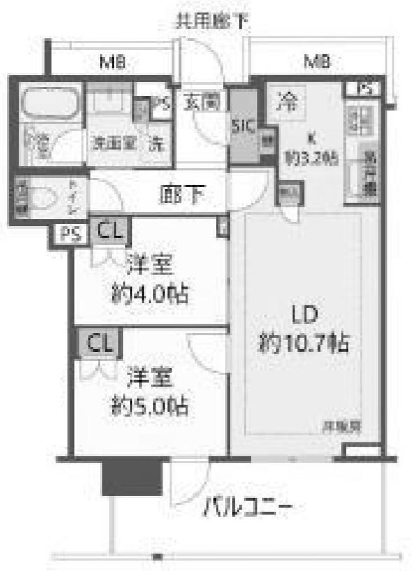 Brillia Tower 箕面船場（ブリリアタワー箕面船場）TOP OF THE HILLの間取り