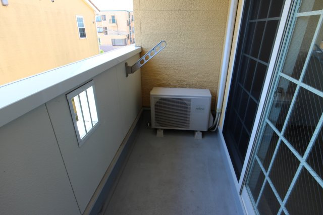 プロムナードAのバルコニー