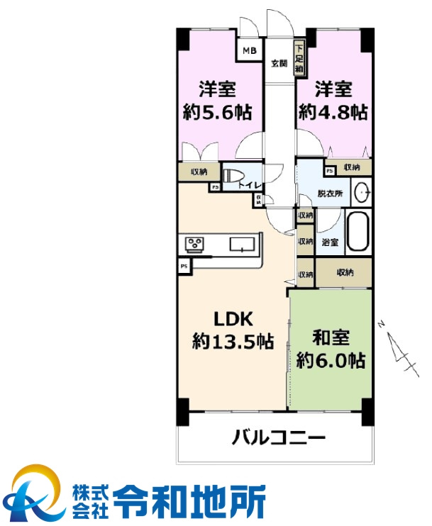 マイキャッスル湘南辻堂の間取り