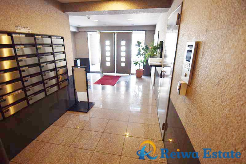 マイキャッスル湘南辻堂のエントランス