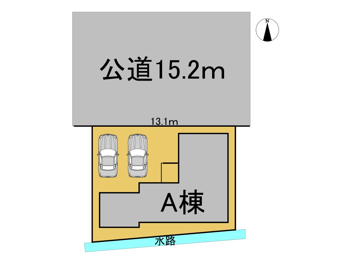 新築戸建　大垣市藤江町3丁目　全1区画分譲の区画図|■区画図
■YAMADA電機の　ヤマダ不動産　株式会社リライフ　
いつでもお問合わせ下さい。
