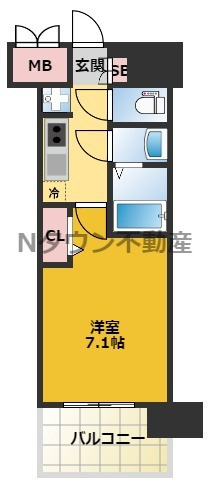 【間取り】 | プレサンスTHE栄 | 間取りです。