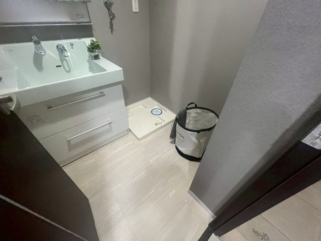 BRAVI南堀江の洗面所