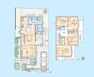 【間取り】 | 世田谷区瀬田1丁目