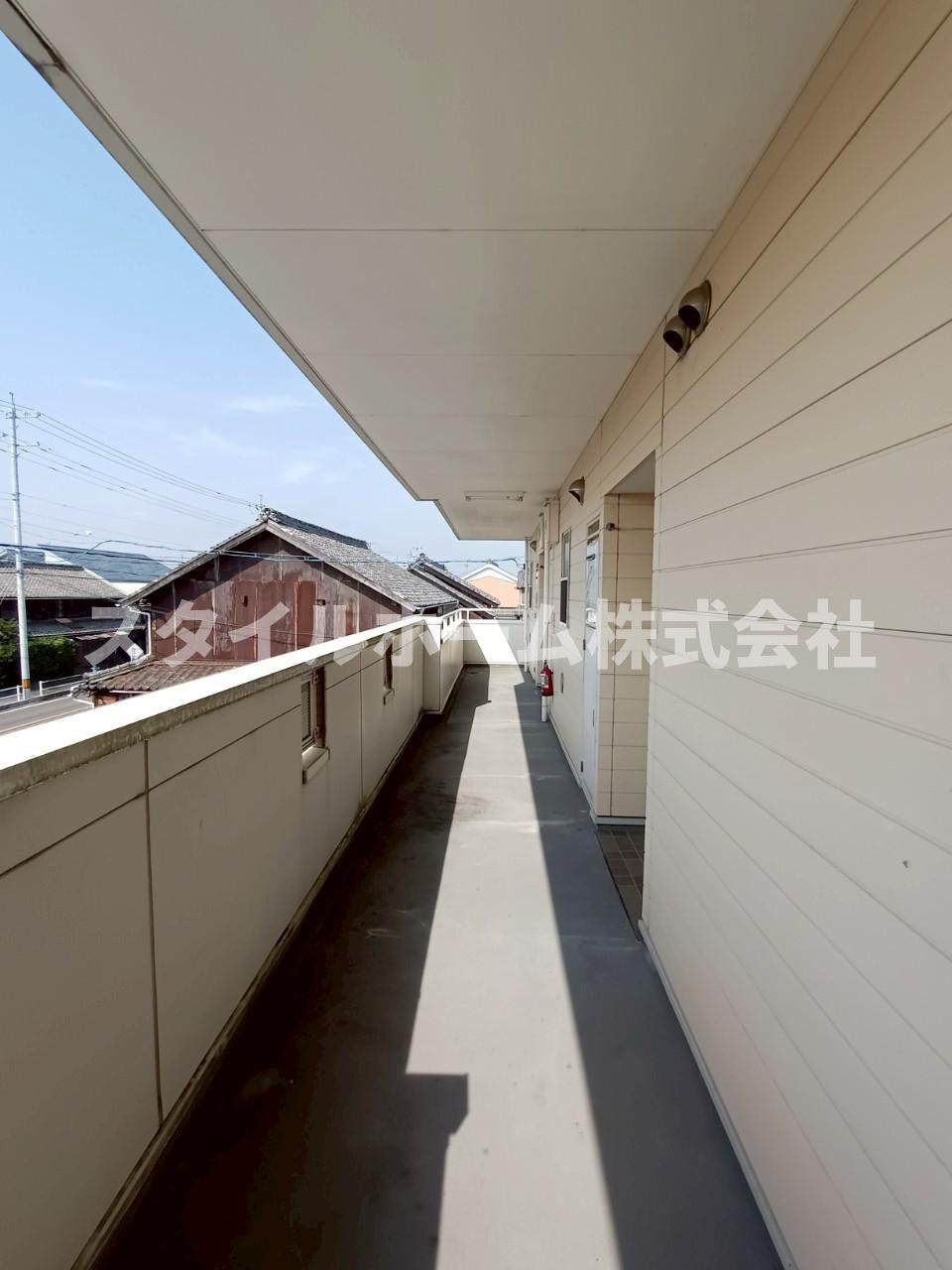 グランビア牛久保のバルコニー