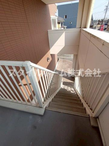 グランビア牛久保のバルコニー