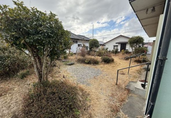 都城市都北町の中古一戸建の庭