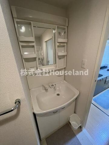 サンライズマンション岩出Ⅱの洗面所