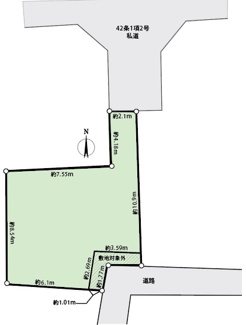 【区画図】 | 足立区神明南1丁目