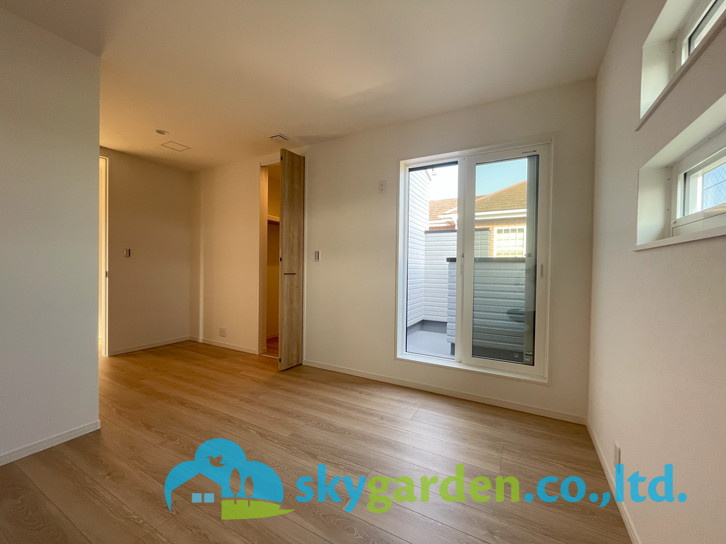 藤沢市石川2丁目　新築戸建　全1棟1号棟の寝室