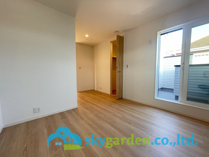 藤沢市石川2丁目　新築戸建　全1棟1号棟の寝室