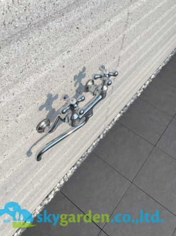 藤沢市石川2丁目　新築戸建　全1棟1号棟のその他|掃除するときなどに便利な屋上外水栓