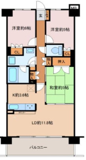 【間取り】 | ライオンズクオーレ幕張マークスフォート