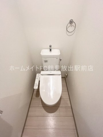 大阪市城東区永田４丁目の賃貸マンションのトイレ