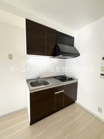 大阪市城東区永田４丁目の賃貸マンションのキッチン