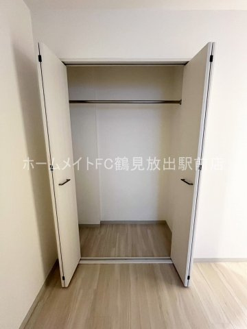 大阪市城東区永田４丁目の賃貸マンションの収納