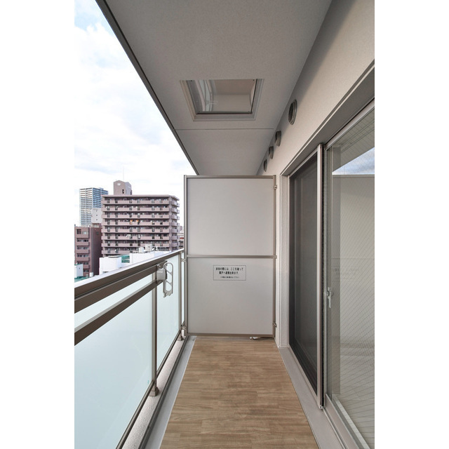 エスリード金山エクセアのバルコニー|開放的で明るい空間を演出してくれるバルコニーです