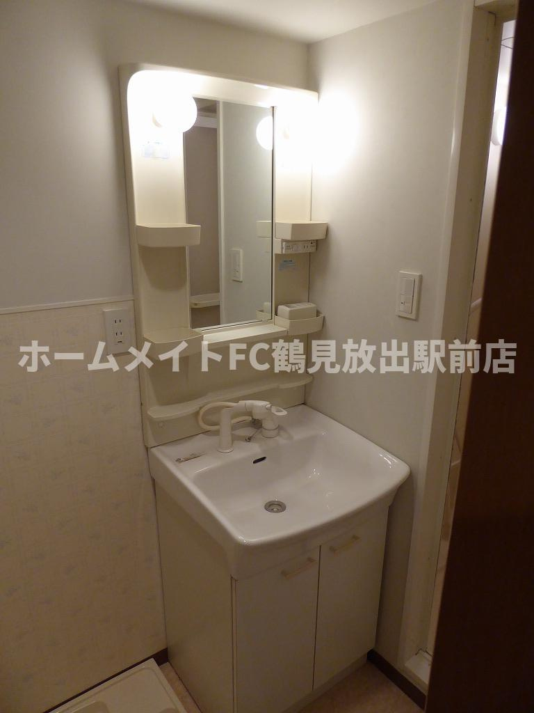 大阪市鶴見区横堤２丁目の賃貸マンションの独立洗面台