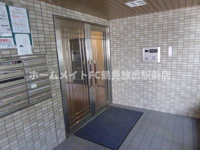 大阪市鶴見区横堤２丁目の賃貸マンションのエントランス
