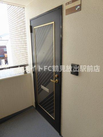 大阪市鶴見区横堤２丁目の賃貸マンションの玄関