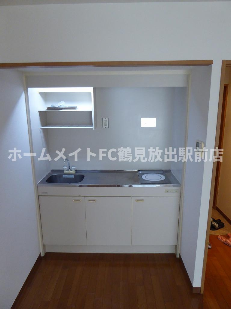 大阪市鶴見区横堤２丁目の賃貸マンションのキッチン